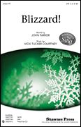 Blizzard! SAB choral sheet music cover